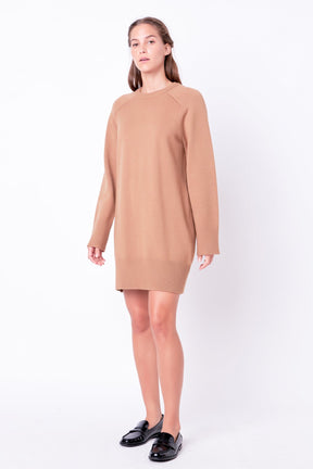 ENGLISH FACTORY - English Factory - Knit Mini Dress - DRESSES available at Objectrare