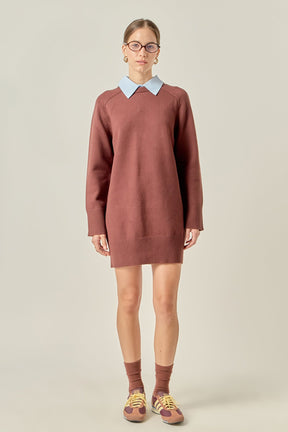 ENGLISH FACTORY - Knit Mini Dress - DRESSES available at Objectrare