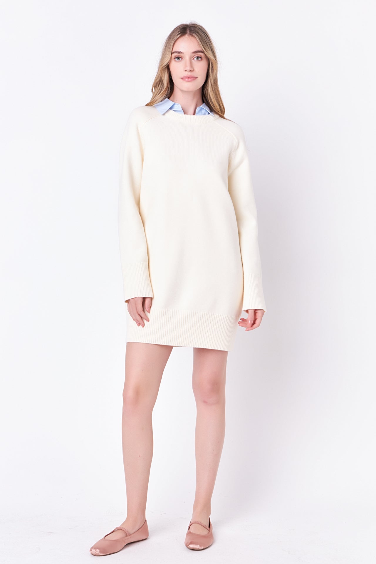 ENGLISH FACTORY - English Factory - Knit Mini Dress - DRESSES available at Objectrare