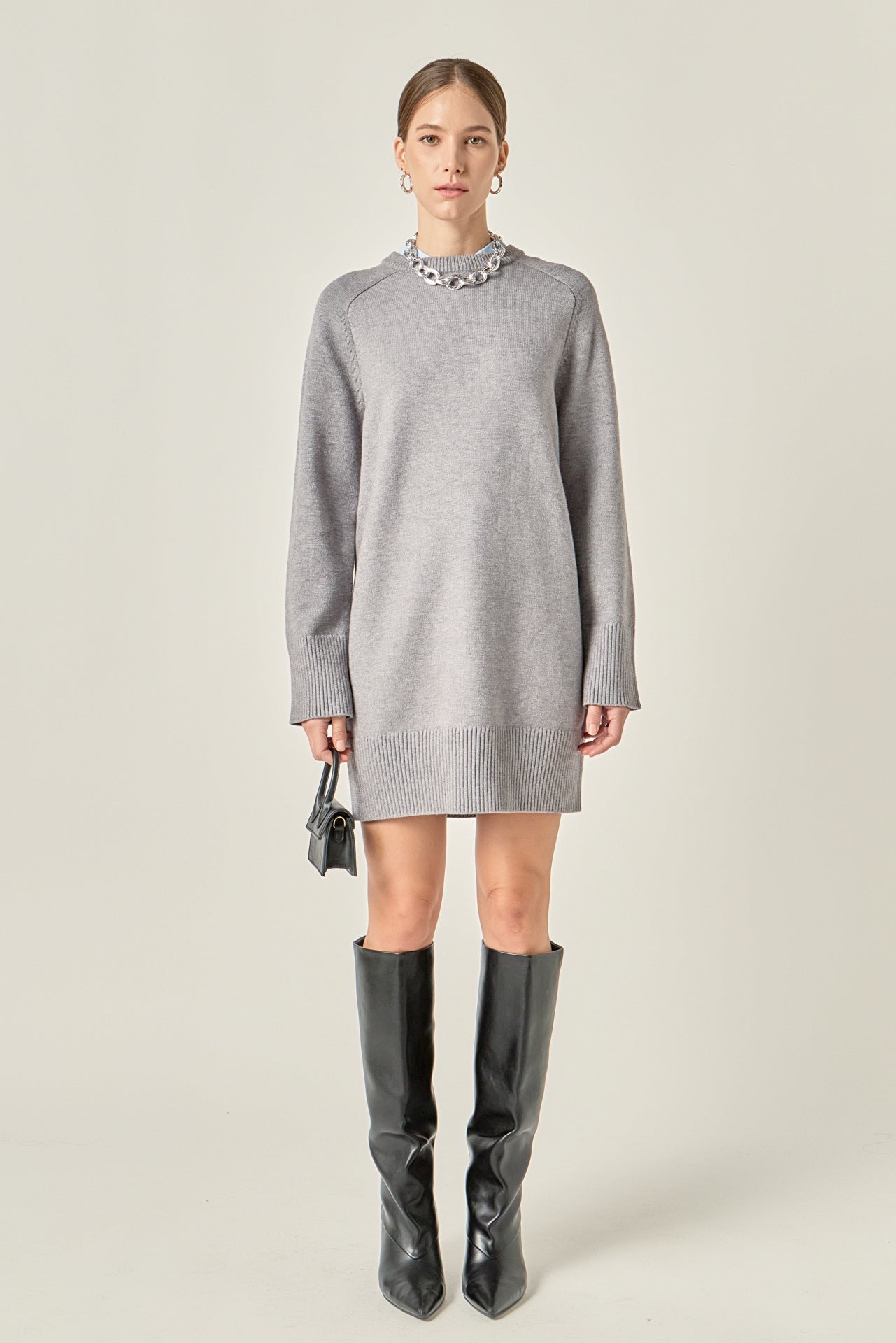 ENGLISH FACTORY - Knit Mini Dress - DRESSES available at Objectrare