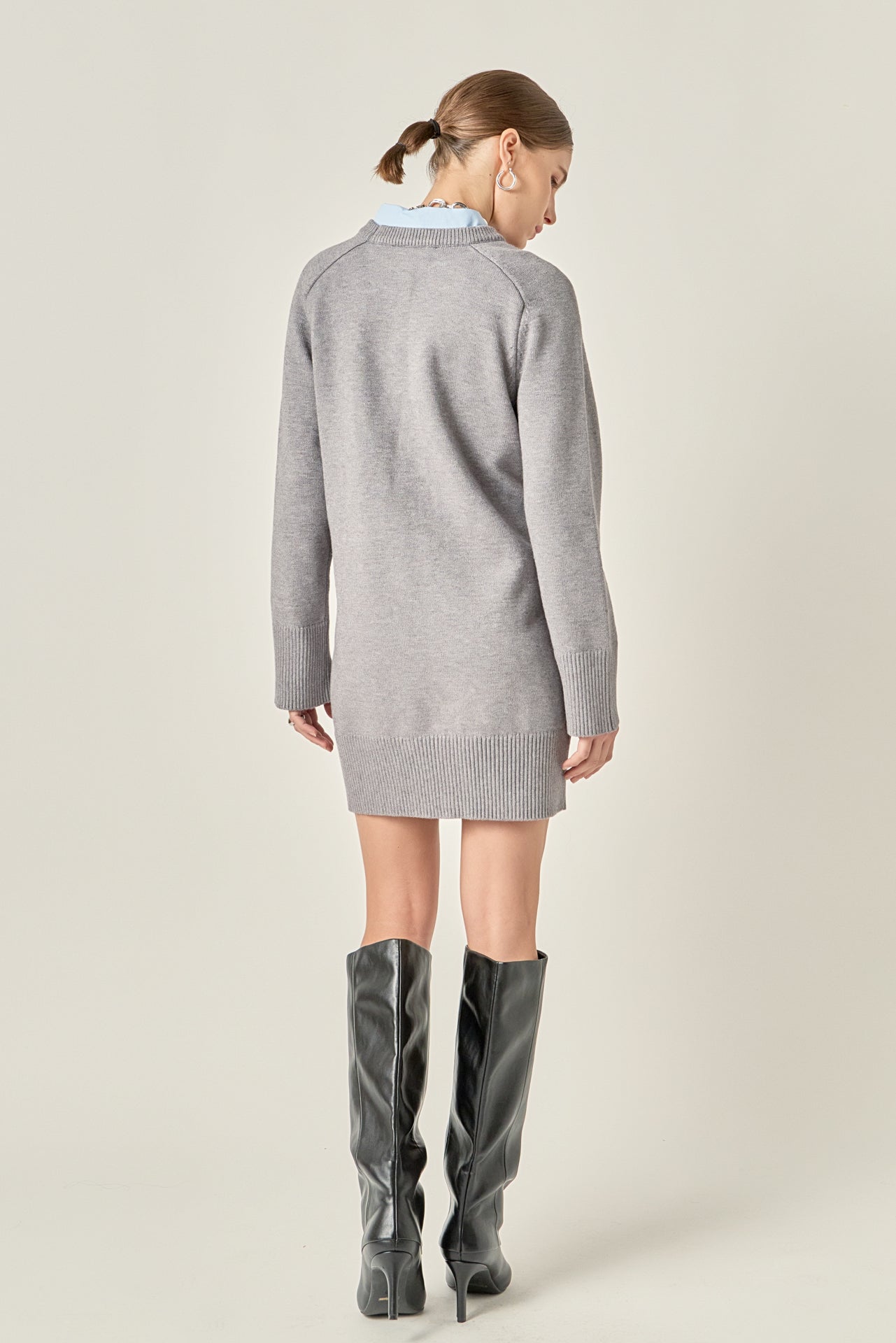 ENGLISH FACTORY - Knit Mini Dress - DRESSES available at Objectrare