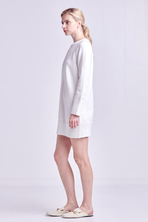 ENGLISH FACTORY - Knit Mini Dress - DRESSES available at Objectrare
