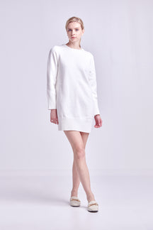 ENGLISH FACTORY - Knit Mini Dress - DRESSES available at Objectrare