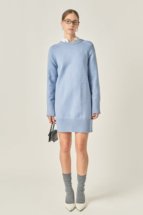 ENGLISH FACTORY - Knit Mini Dress - DRESSES available at Objectrare
