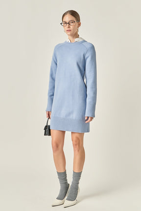 ENGLISH FACTORY - Knit Mini Dress - DRESSES available at Objectrare