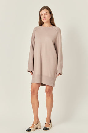 ENGLISH FACTORY - English Factory - Knit Mini Dress - DRESSES available at Objectrare