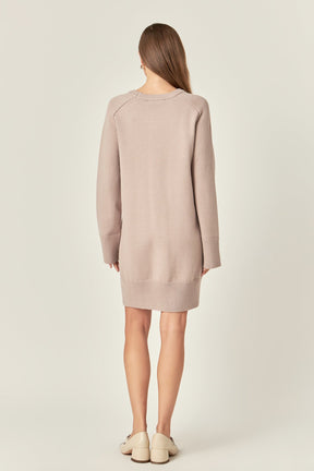 ENGLISH FACTORY - Knit Mini Dress - DRESSES available at Objectrare