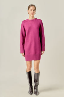 ENGLISH FACTORY - Knit Mini Dress - DRESSES available at Objectrare