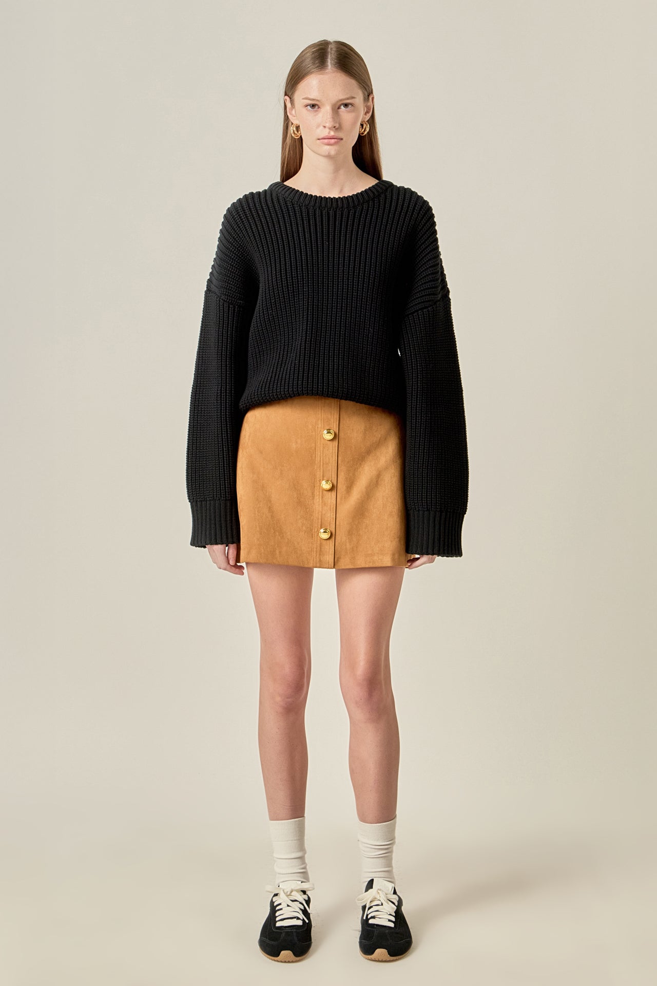 ENGLISH FACTORY - Oversize Ribbed Sweater - SWEATERS & KNITS available at Objectrare