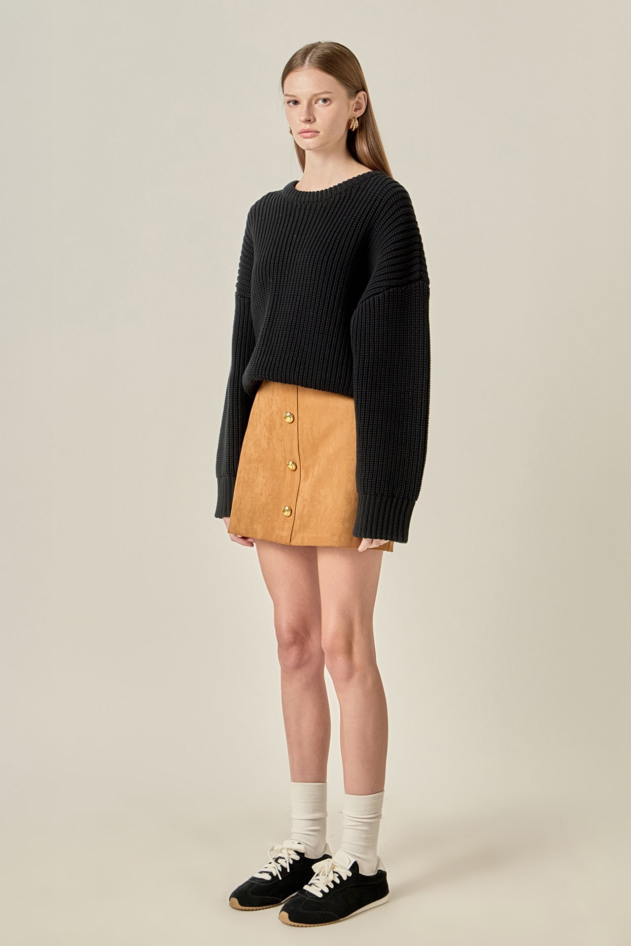 ENGLISH FACTORY - Oversize Ribbed Sweater - SWEATERS & KNITS available at Objectrare