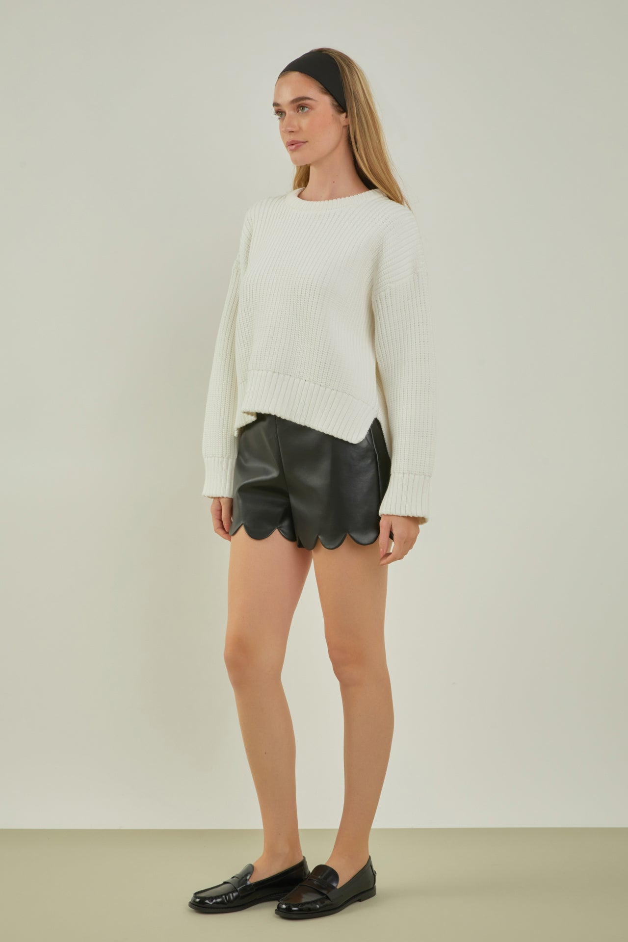 ENGLISH FACTORY - Oversize Ribbed Sweater - SWEATERS & KNITS available at Objectrare