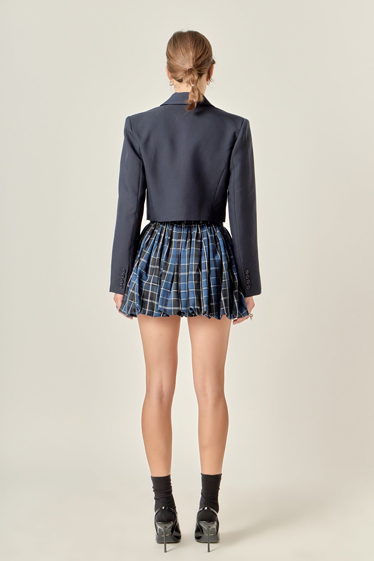 ENGLISH FACTORY - Double Breasted Button Blazer - JACKETS available at Objectrare