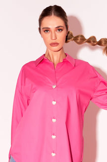 ENGLISH FACTORY - Oversize Collared Shirt - SHIRTS & BLOUSES available at Objectrare