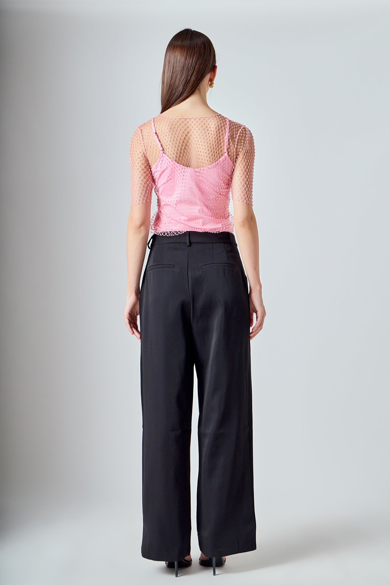 ENDLESS ROSE - Embellishment Short Sleeve Top - TOPS available at Objectrare