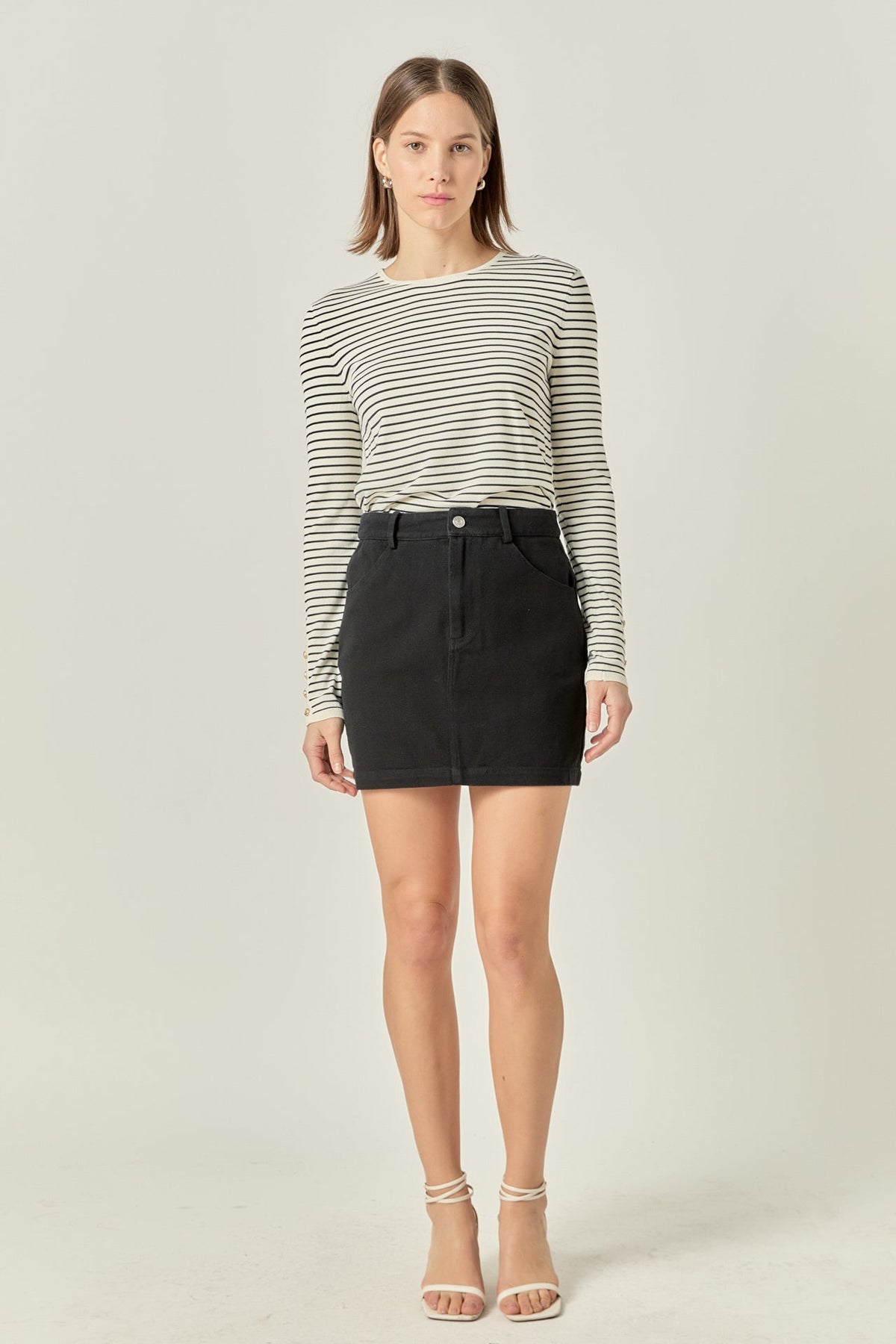 Stripe Knit Sweater
