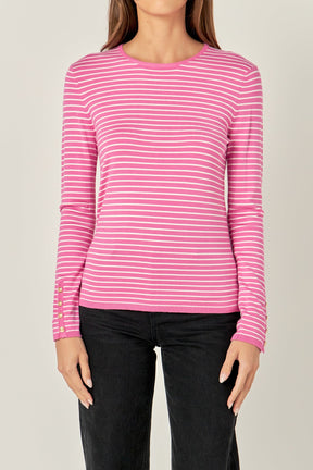 ENGLISH FACTORY - English Factory - Striped Knit Sweater - SWEATERS & KNITS available at Objectrare