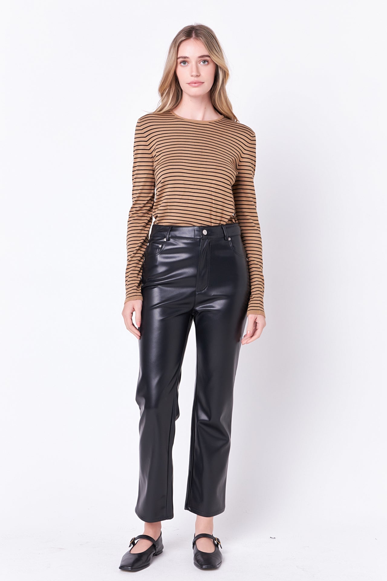 ENGLISH FACTORY - Striped Knit Sweater - SWEATERS & KNITS available at Objectrare