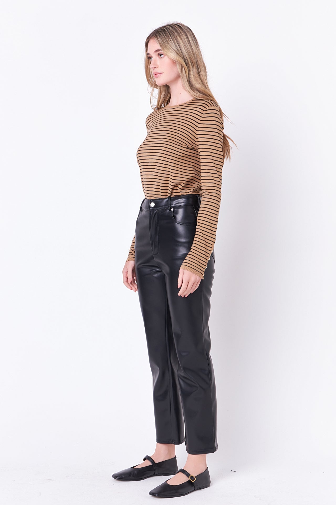ENGLISH FACTORY - Striped Knit Sweater - SWEATERS & KNITS available at Objectrare