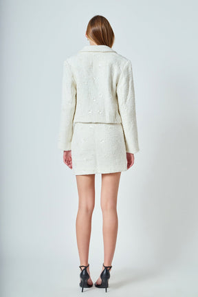 ENDLESS ROSE - Sequins Mini Skirt - SKIRTS available at Objectrare