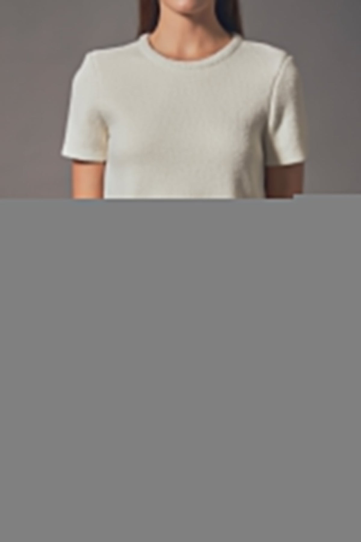 ENDLESS ROSE - Premium Pearl Trim Knit Top - TOPS available at Objectrare