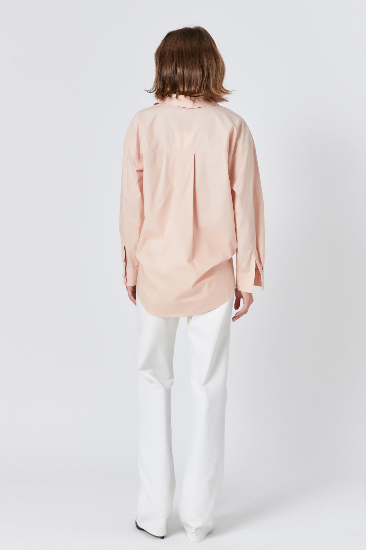 ENDLESS ROSE - Oversize Button Collared Shirt - SHIRTS & BLOUSES available at Objectrare