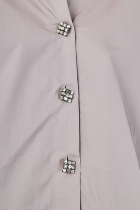Oversize Button Collared Shirt