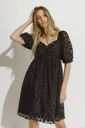 ENGLISH FACTORY - Dotted Mini Dress - DRESSES available at Objectrare