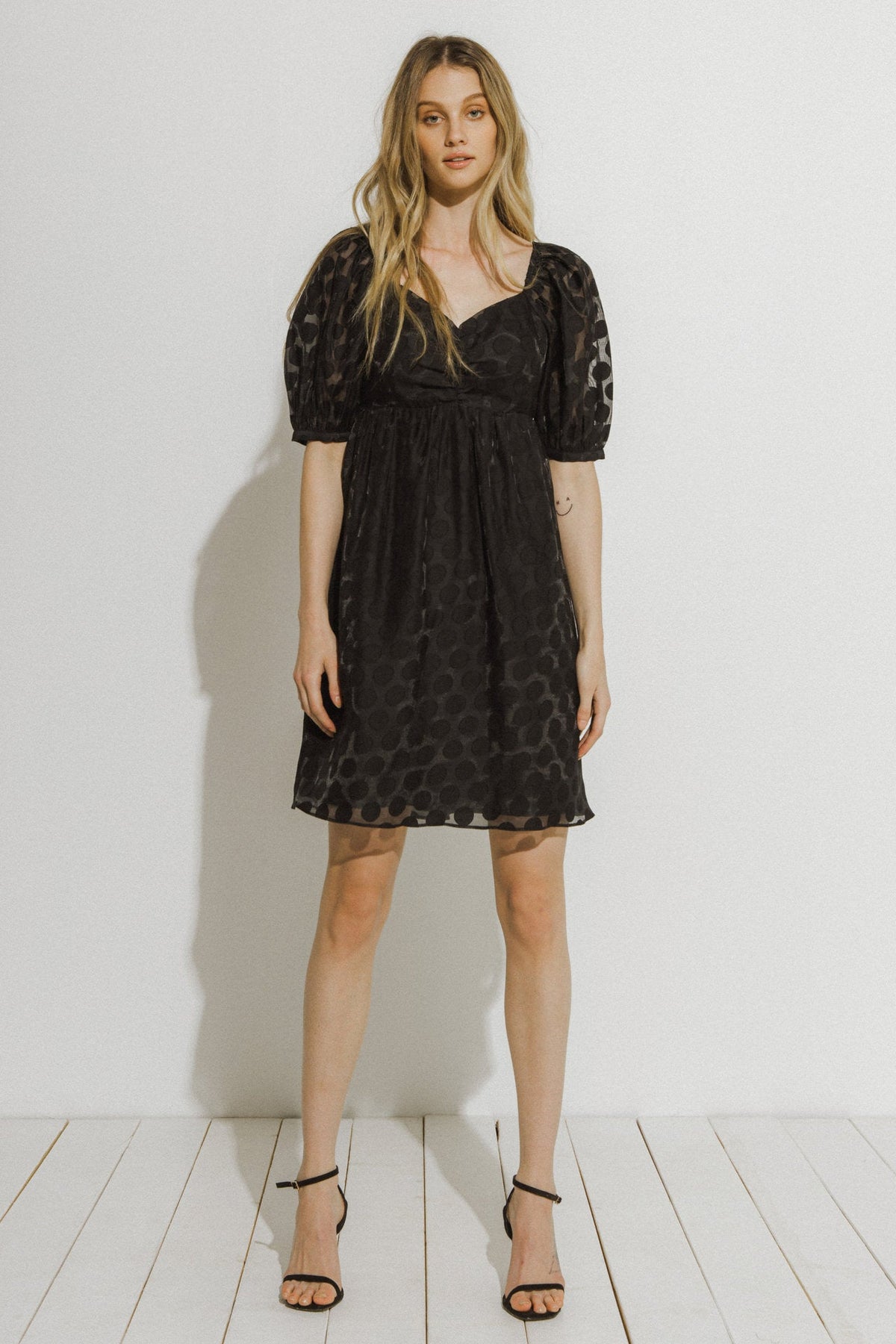 ENGLISH FACTORY - Dotted Mini Dress - DRESSES available at Objectrare