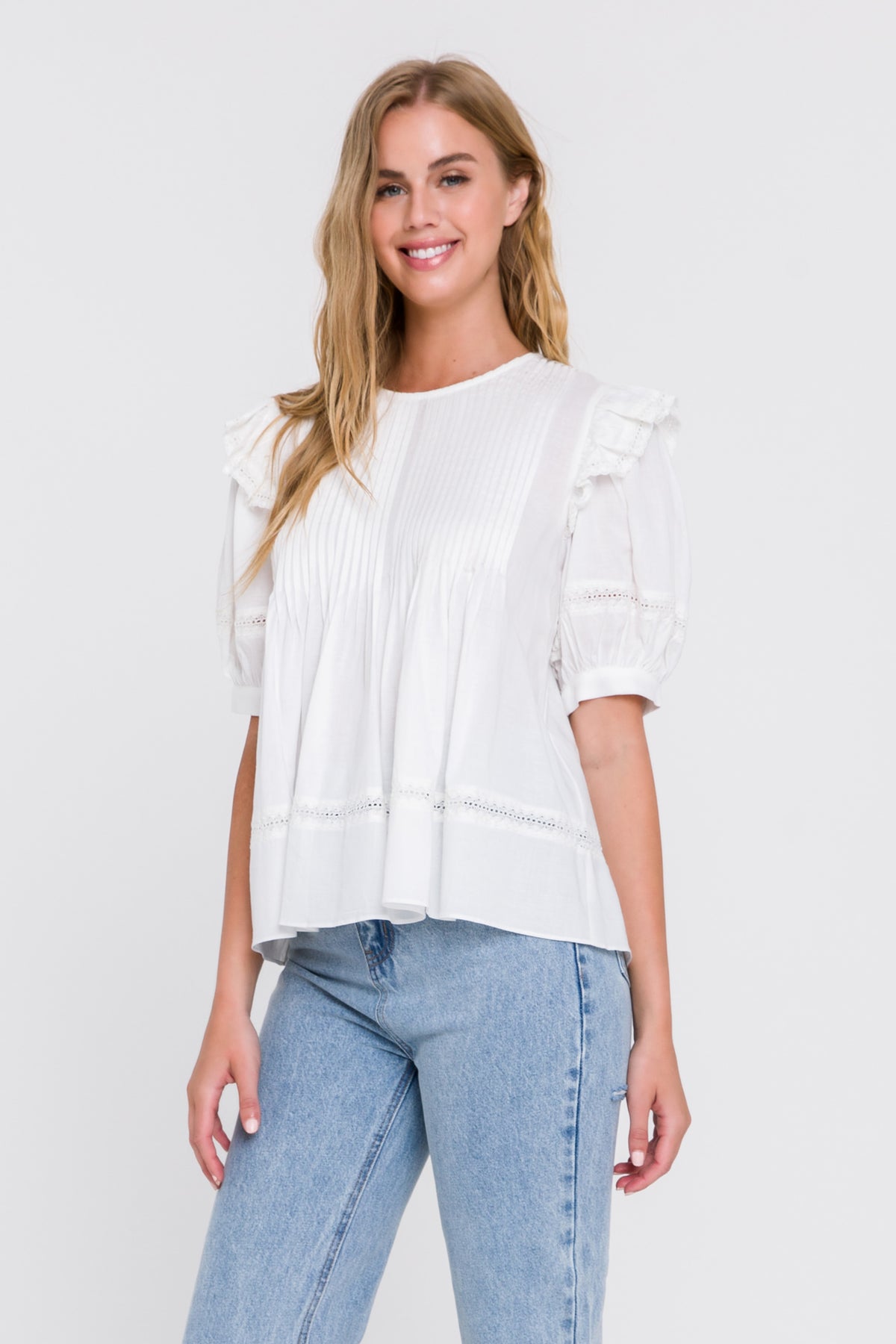 LA'VEN - Women Woven Blouse - SHIRTS & BLOUSES available at Objectrare