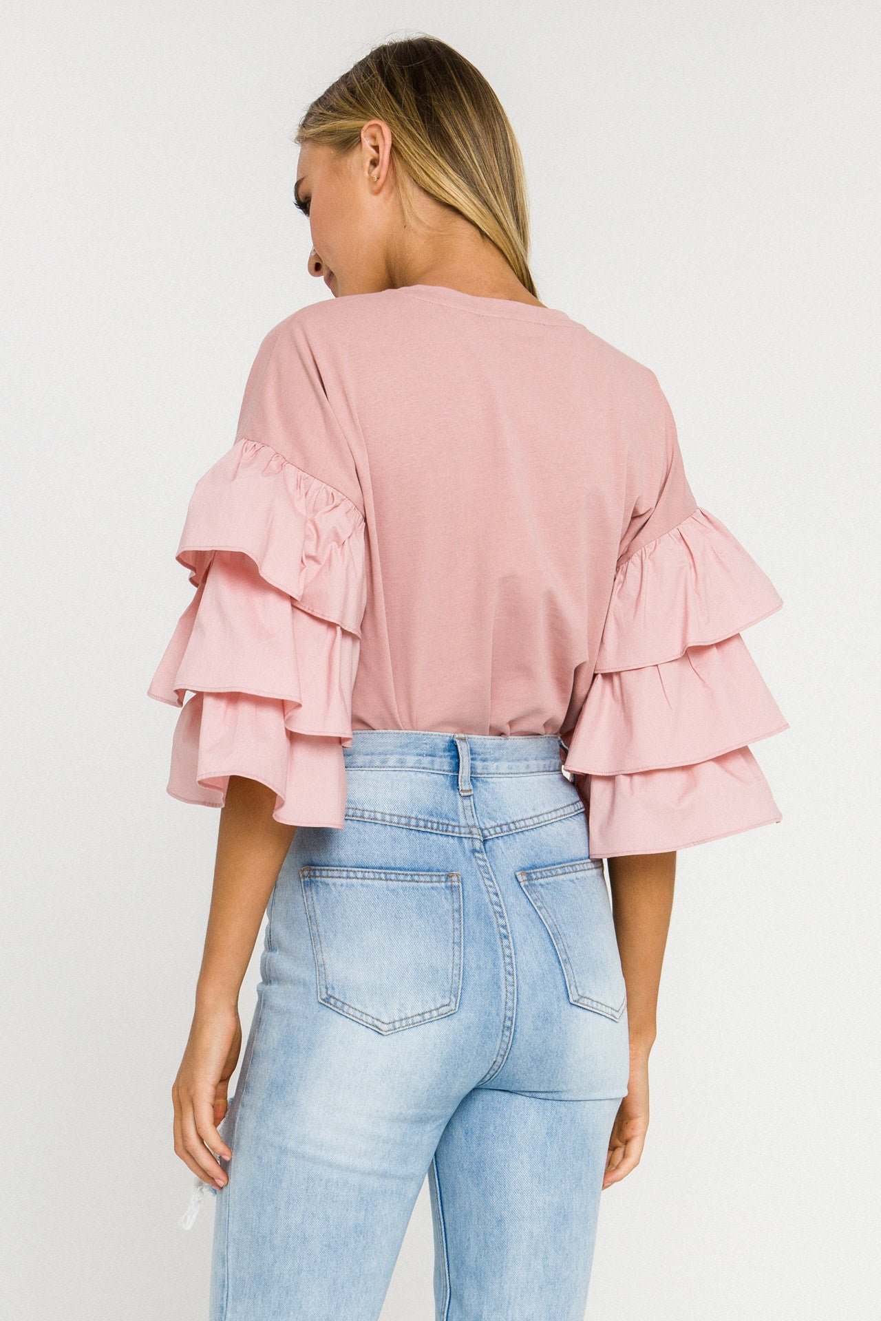 3 Tiers Ruffle T-shirt