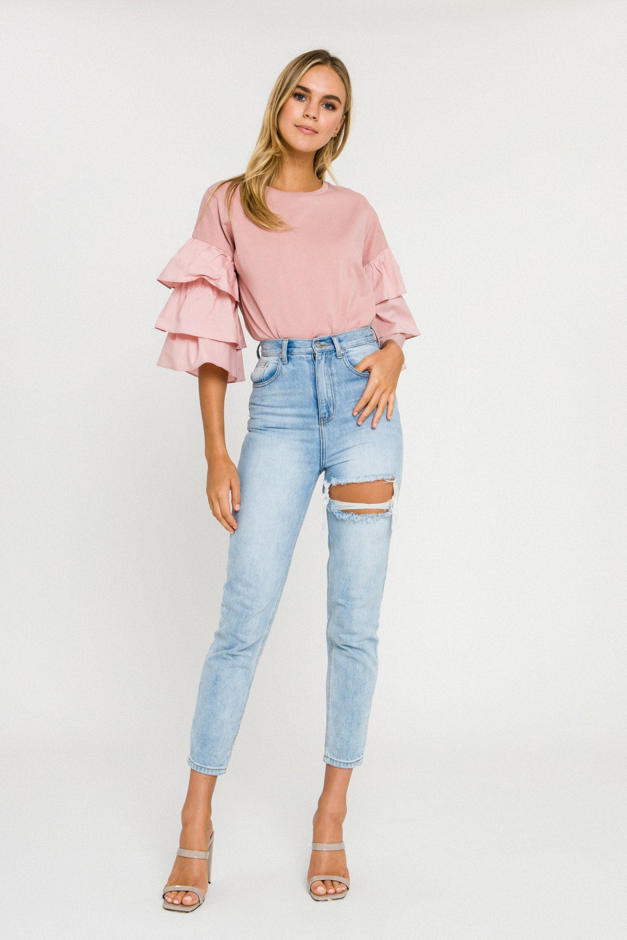 3 Tiers Ruffle T-shirt