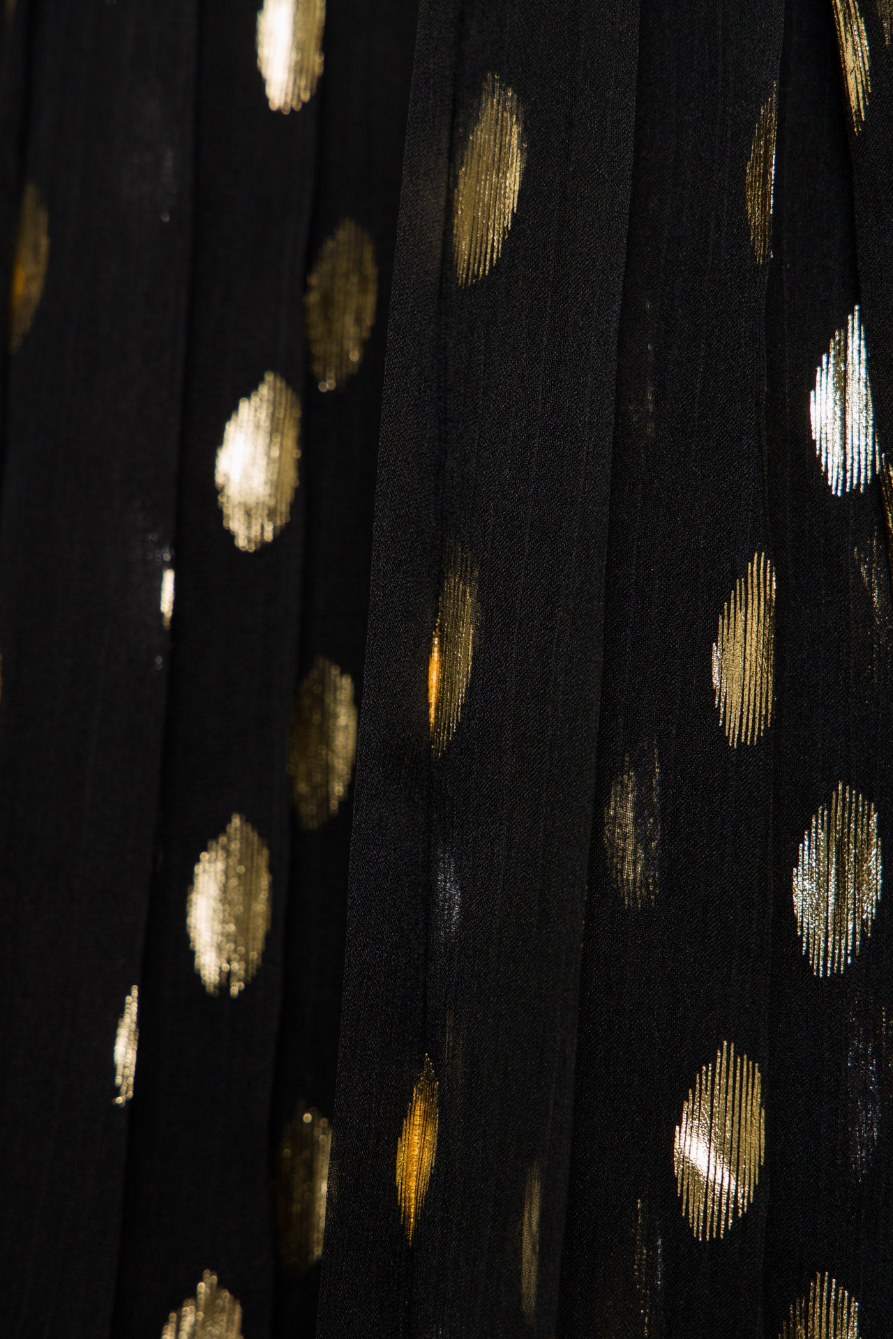 ENDLESS ROSE - Gold Dot Women Dress - DRESSES available at Objectrare