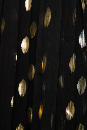 ENDLESS ROSE - Gold Dot Women Dress - DRESSES available at Objectrare