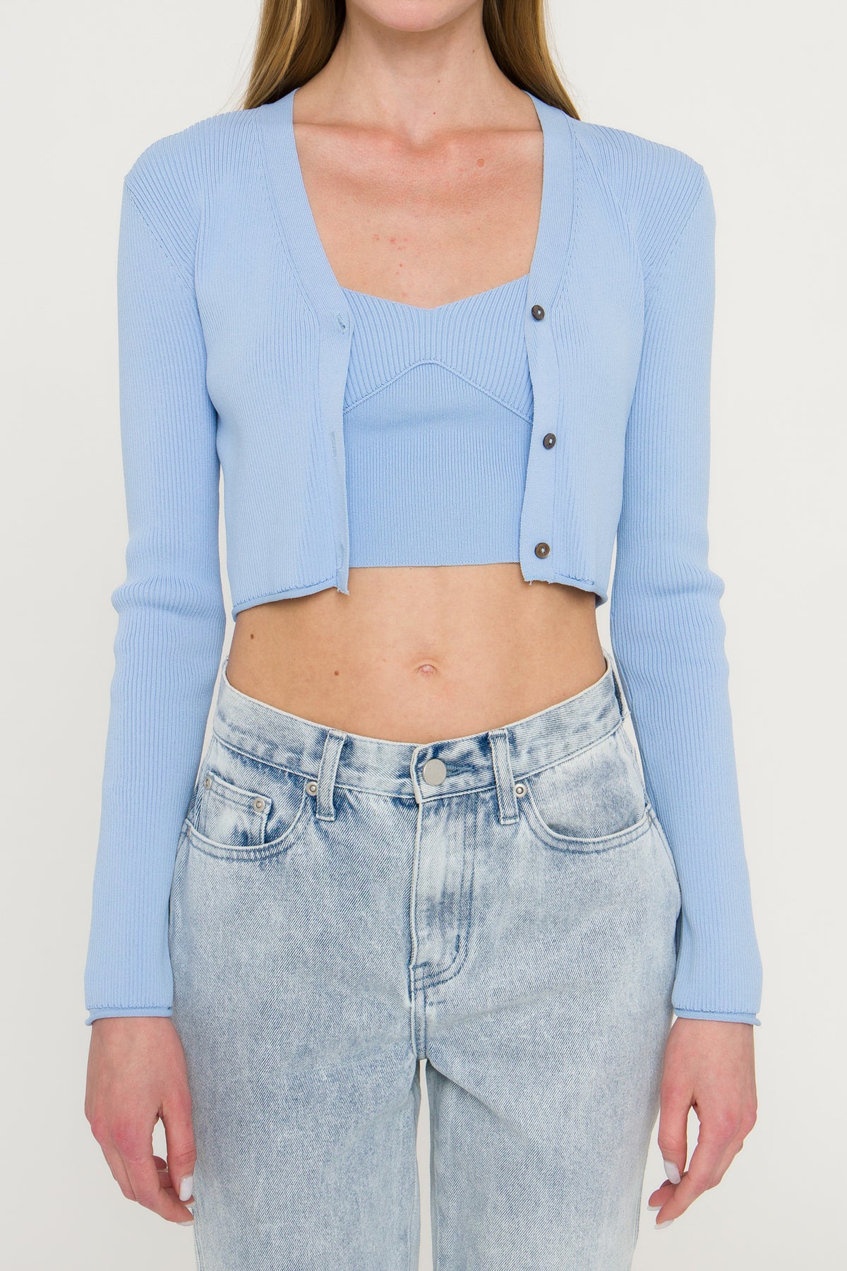 ENDLESS ROSE - WOMEN KNIT CARDIGAN - JACKETS available at Objectrare