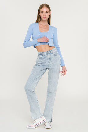 ENDLESS ROSE - WOMEN KNIT CARDIGAN - JACKETS available at Objectrare