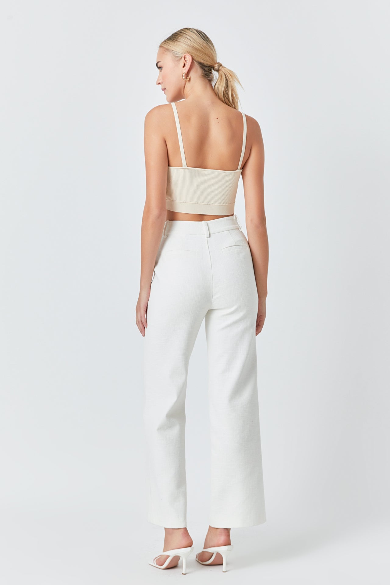ENDLESS ROSE - Knitted Bralette Top - TOPS available at Objectrare