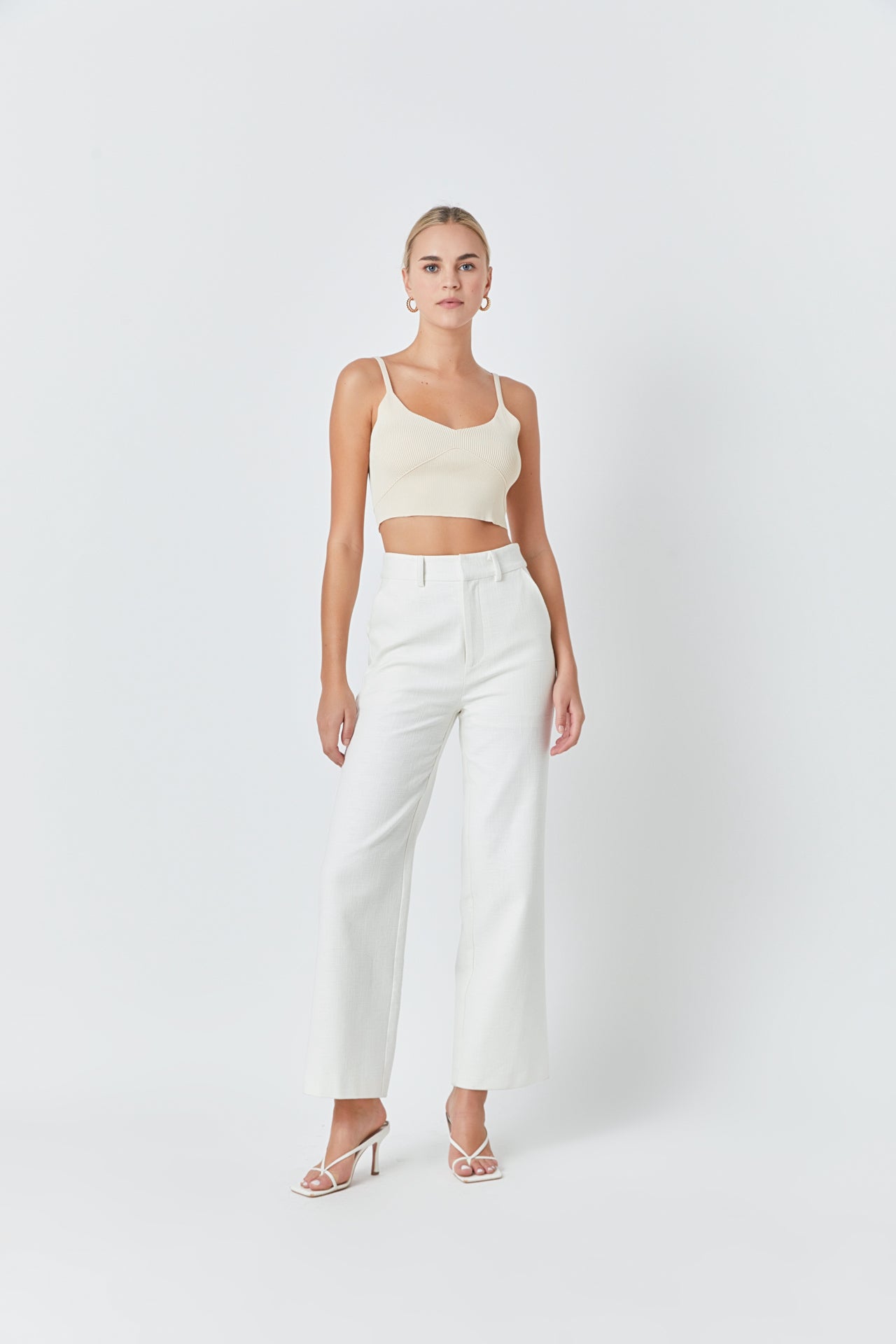 ENDLESS ROSE - Knitted Bralette Top - TOPS available at Objectrare