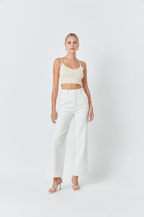 ENDLESS ROSE - Knitted Bralette Top - TOPS available at Objectrare