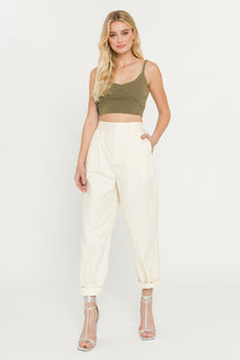 ENDLESS ROSE - Knitted Bralette Top - TOPS available at Objectrare