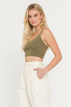 Knitted Bralette Top