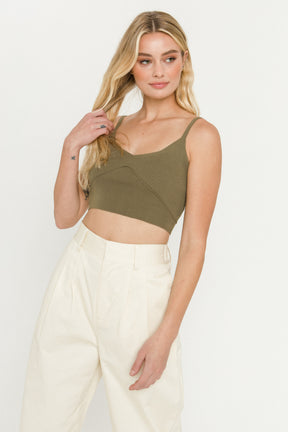 Knitted Bralette Top