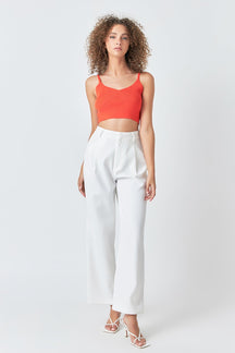 ENDLESS ROSE - Knitted Bralette Top - TOPS available at Objectrare