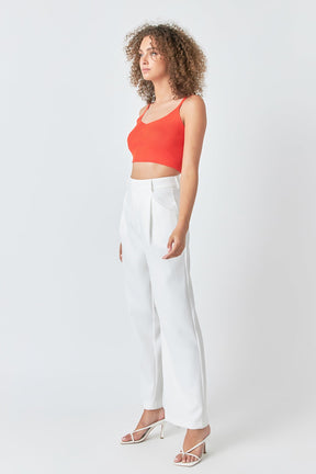 ENDLESS ROSE - Knitted Bralette Top - TOPS available at Objectrare