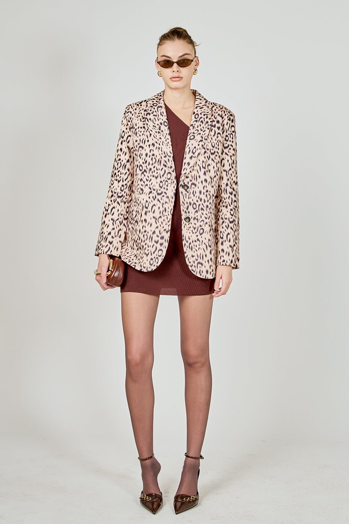 ENDLESS ROSE - Animal Print Jacket - JACKETS available at Objectrare