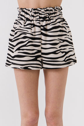 Zebra Shorts