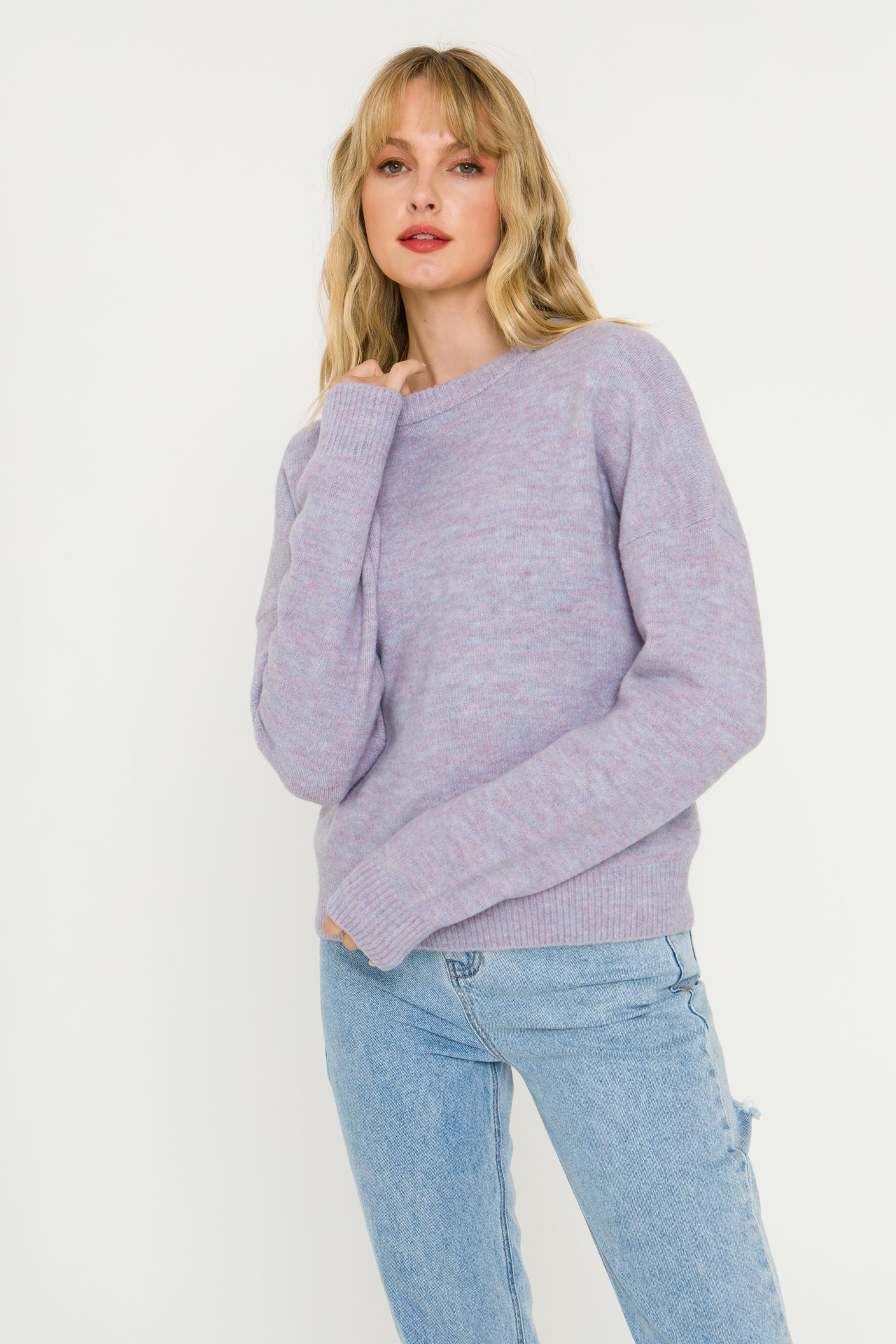 FREE THE ROSES - Free The Roses - Round Neck Sweater - SWEATERS & KNITS available at Objectrare