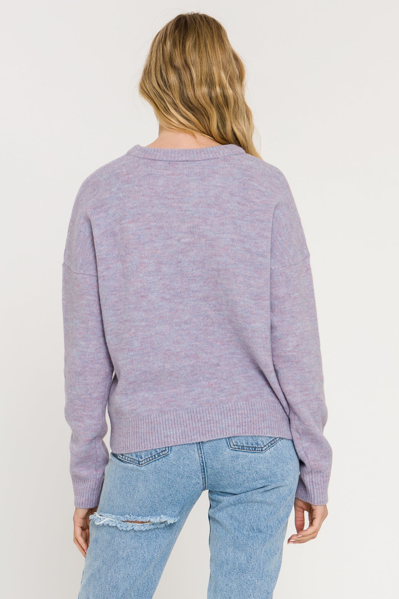 FREE THE ROSES - Free The Roses - Round Neck Sweater - SWEATERS & KNITS available at Objectrare