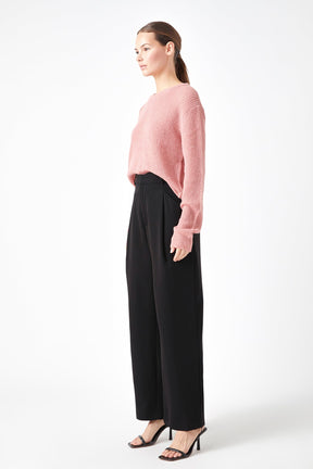 ENDLESS ROSE - Lurex Sweater with Sequins - SWEATERS & KNITS available at Objectrare