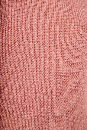 ENDLESS ROSE - Lurex Sweater with Sequins - SWEATERS & KNITS available at Objectrare