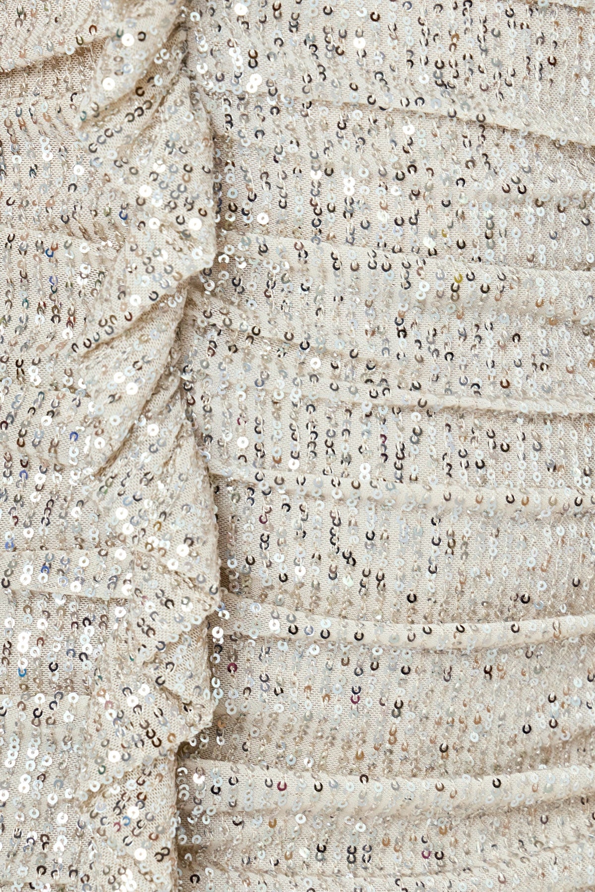 ENDLESS ROSE - Sequins Ruching Mini Dress - DRESSES available at Objectrare